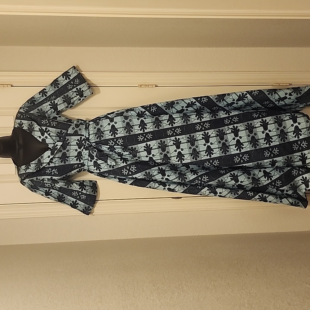 Ankara African Print Wrap Dress